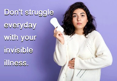 Don't struggle everyday with your invisible illness.
